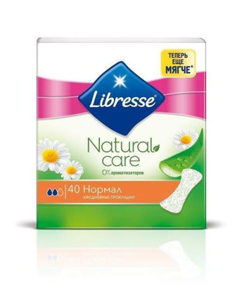 Фото Прокладки женские ежедневные Libresse (Либресс) Natural Care Normal №40